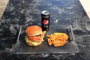 Crispy Chicken Burger Menü