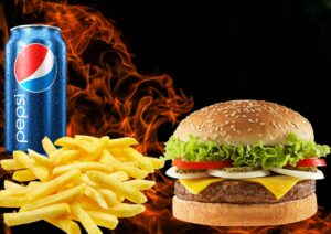 Cheeseburger Menü