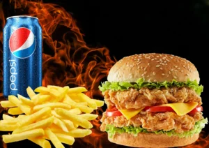 King Burger Menü