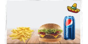 Mexican Burger Menü