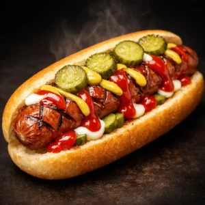 German Hot Dog Sandviç