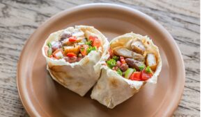 Tavuklu Burrito