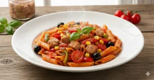 Ton Balıklı Penne